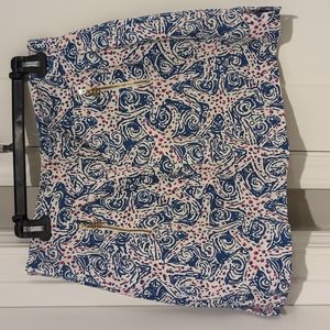 Lilly Pulitzer marigold skort size 8